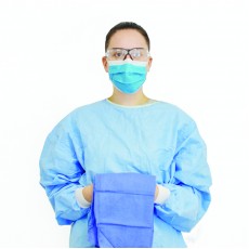 Gown M+Guard Implant with Hand Towel L Sterile